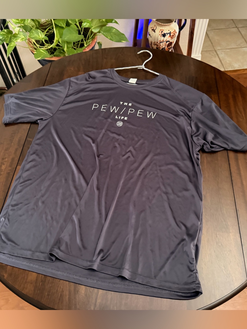 Men’s Short Sleeve Performance Tee — Charcoal